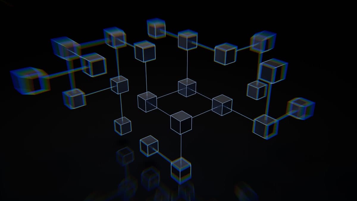 Representación visual de inteligencia artificial y redes neuronales con patrones de datos