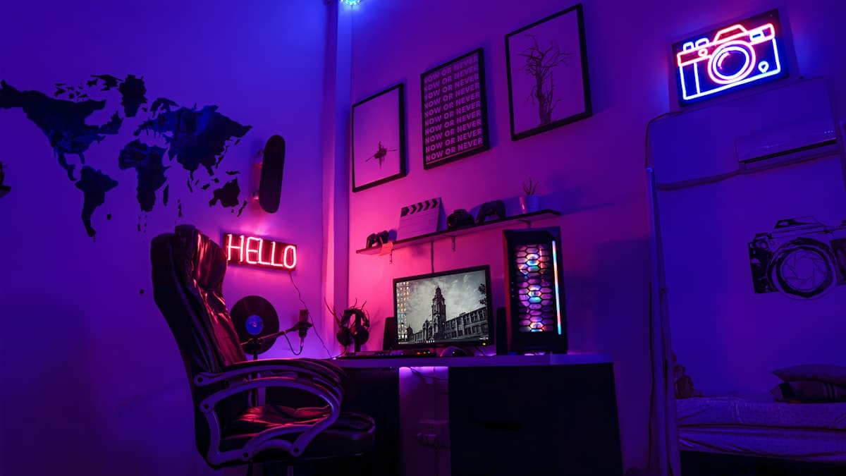 NVIDIA GeForce RTX graphics card with RGB lighting